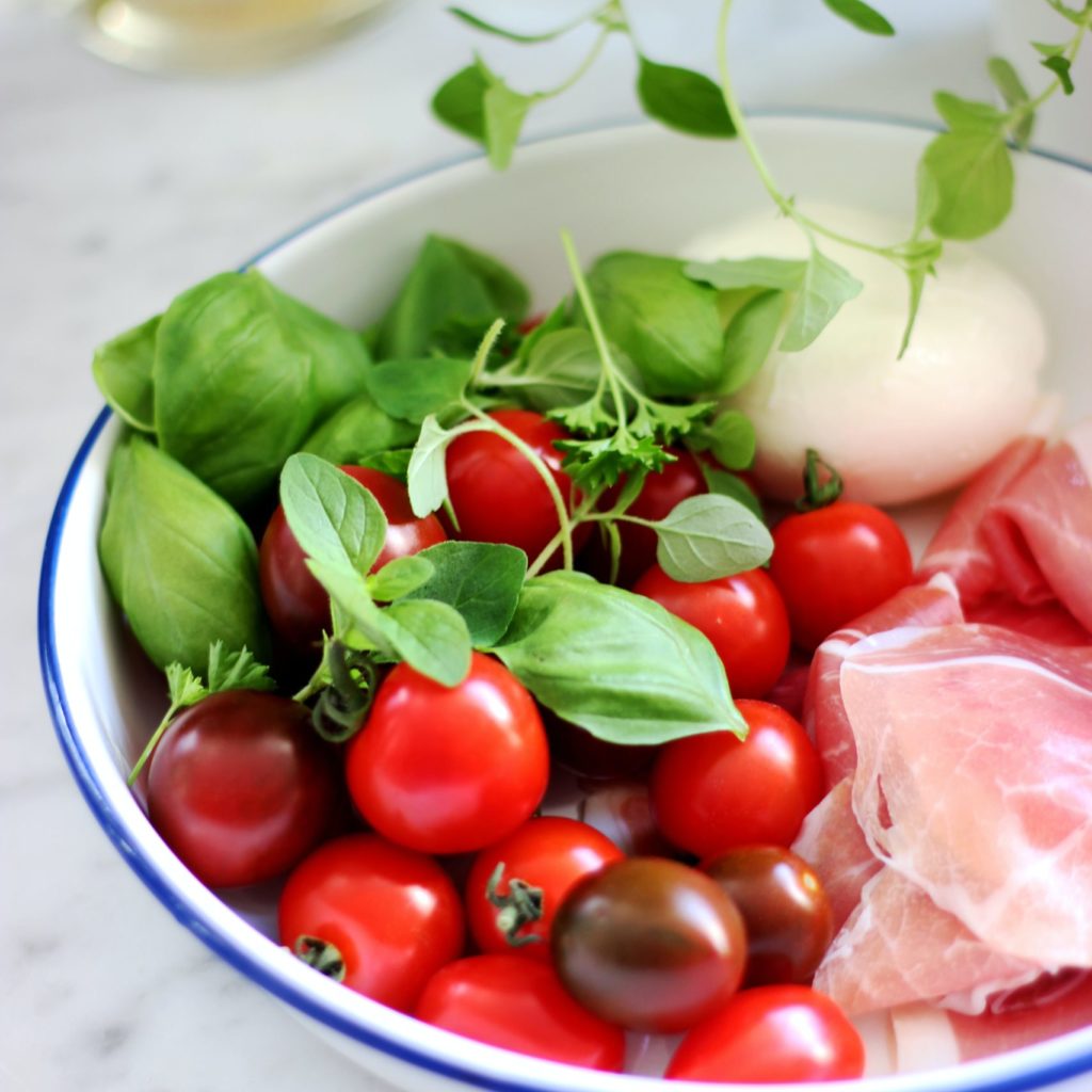 assiette de salade